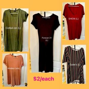 Gently used women’s dresses!